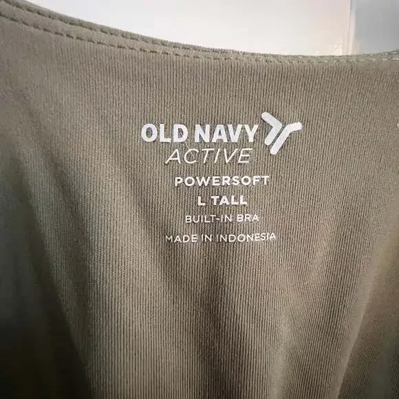 Old Navy PowerSoft Sleeveless Square Neck Active Dress Built-In Bra - Picture 3 of 5